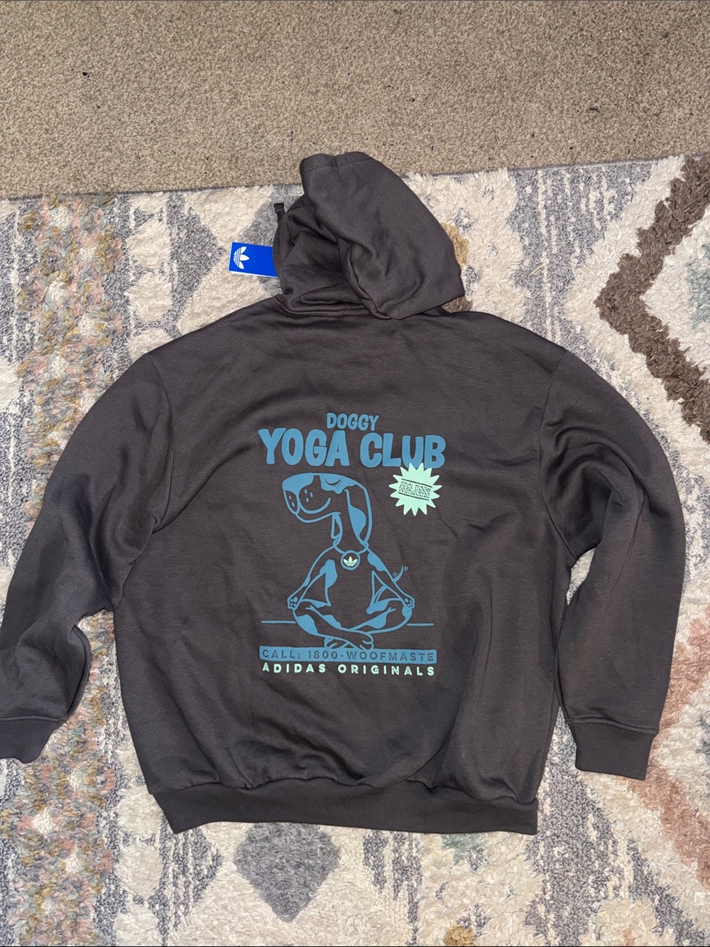 Adidas Doggy Yoga Club Pullover Hoodie